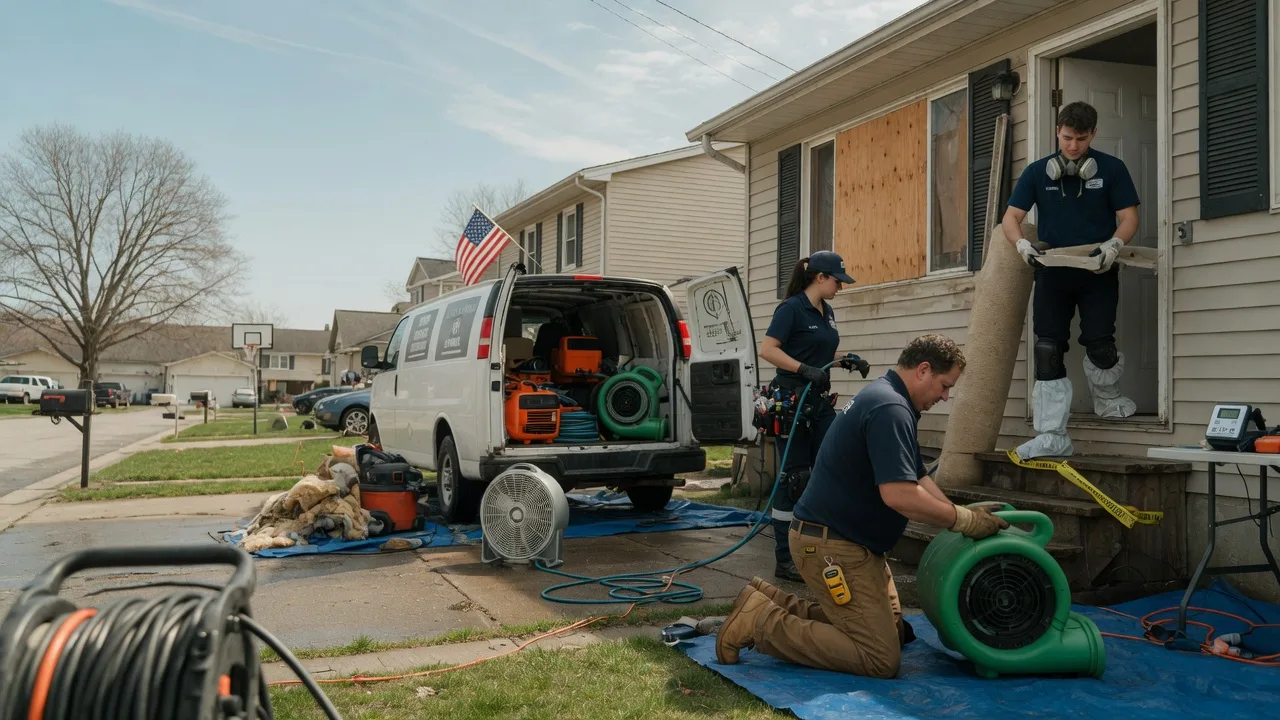 Water Damage Restoration in Greensboro, IN near me
